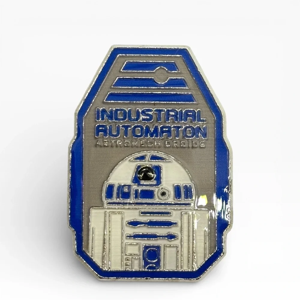 Disney Star Wars R2-D2 Industrial Automaton Galaxy's Edge Pin Blue Enamel